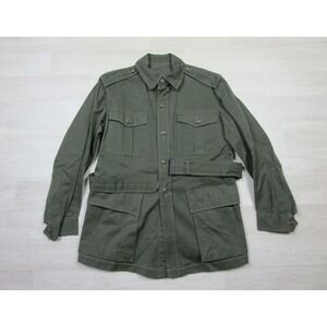 Vintage 50s Jacket Canadian Army Summer Field 1952 Size 7 Master Craft Uniform